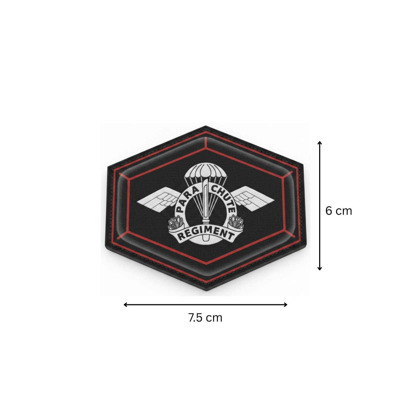 PARACHUTE REGIMENT | PRINTED | WITH VELCRO PATCH