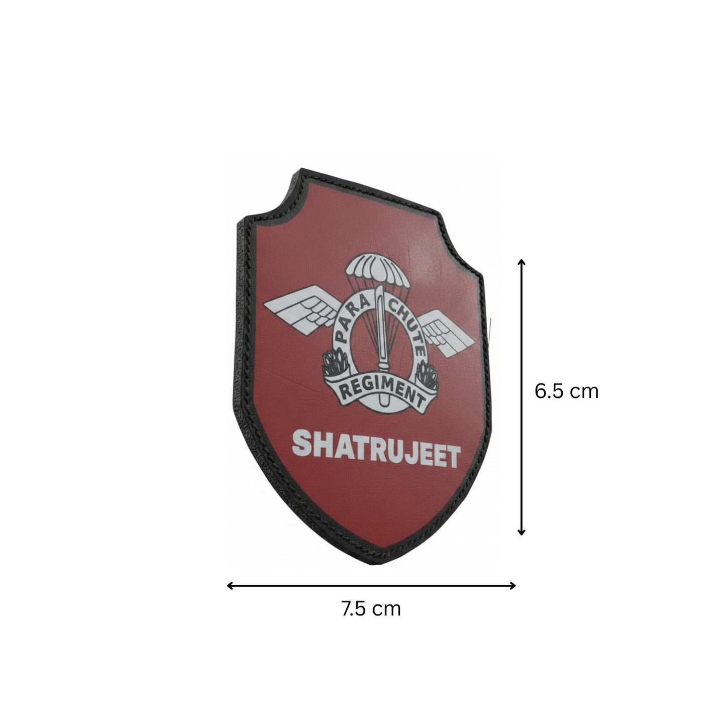 PARACHUTE REGIMENT SHATRUJEET | PRINTED | WITH TACTICAL PATCH (Velcro + Magnet + Iron On)