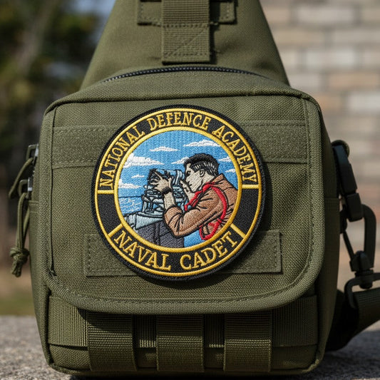 NAVAL CADET | EMBROIDERED | WITH TACTICAL PATCH (Velcro + Magnet + Iron On)