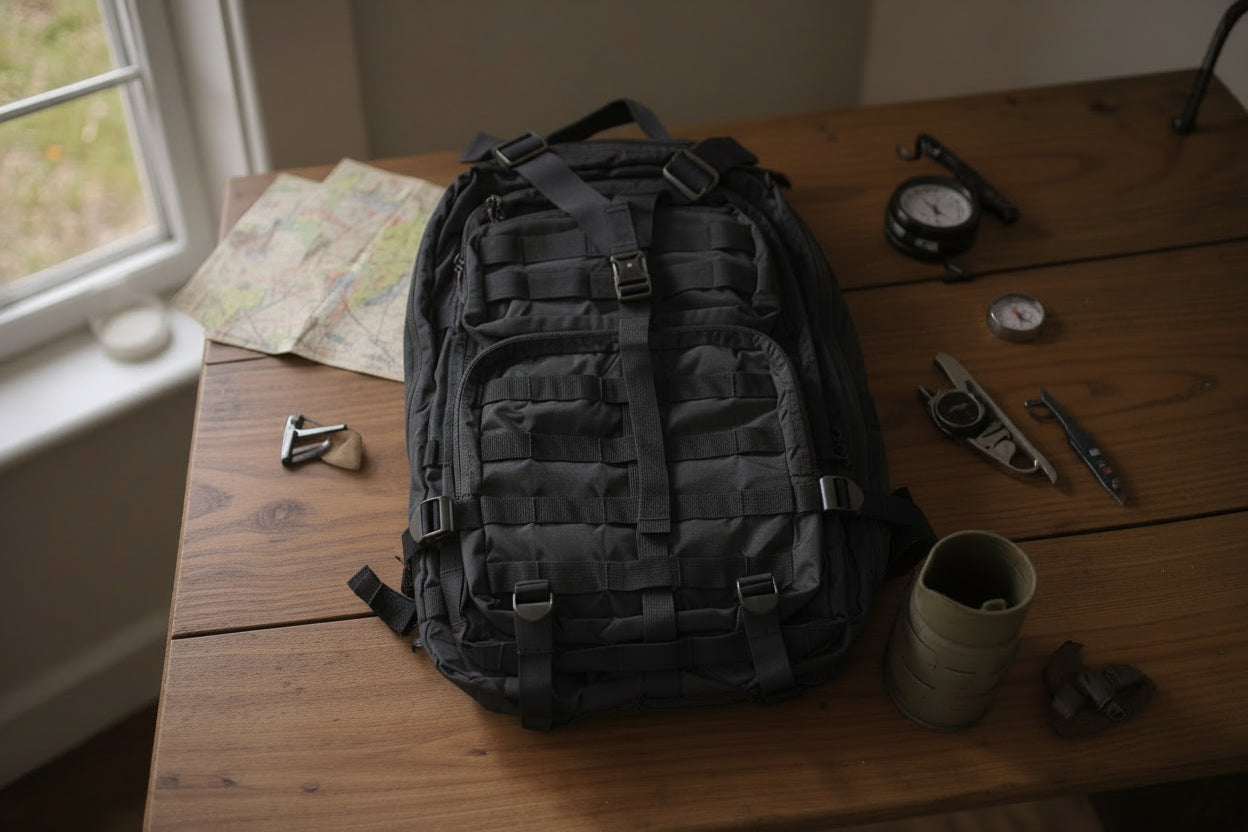P2259 | MT - 1 | TACTICAL BACKPACK | BLACK