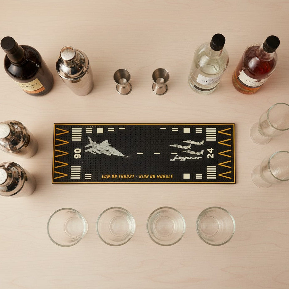 JAGUAR | LOW ON THRUST HIGH ON MORALE | BAR MAT
