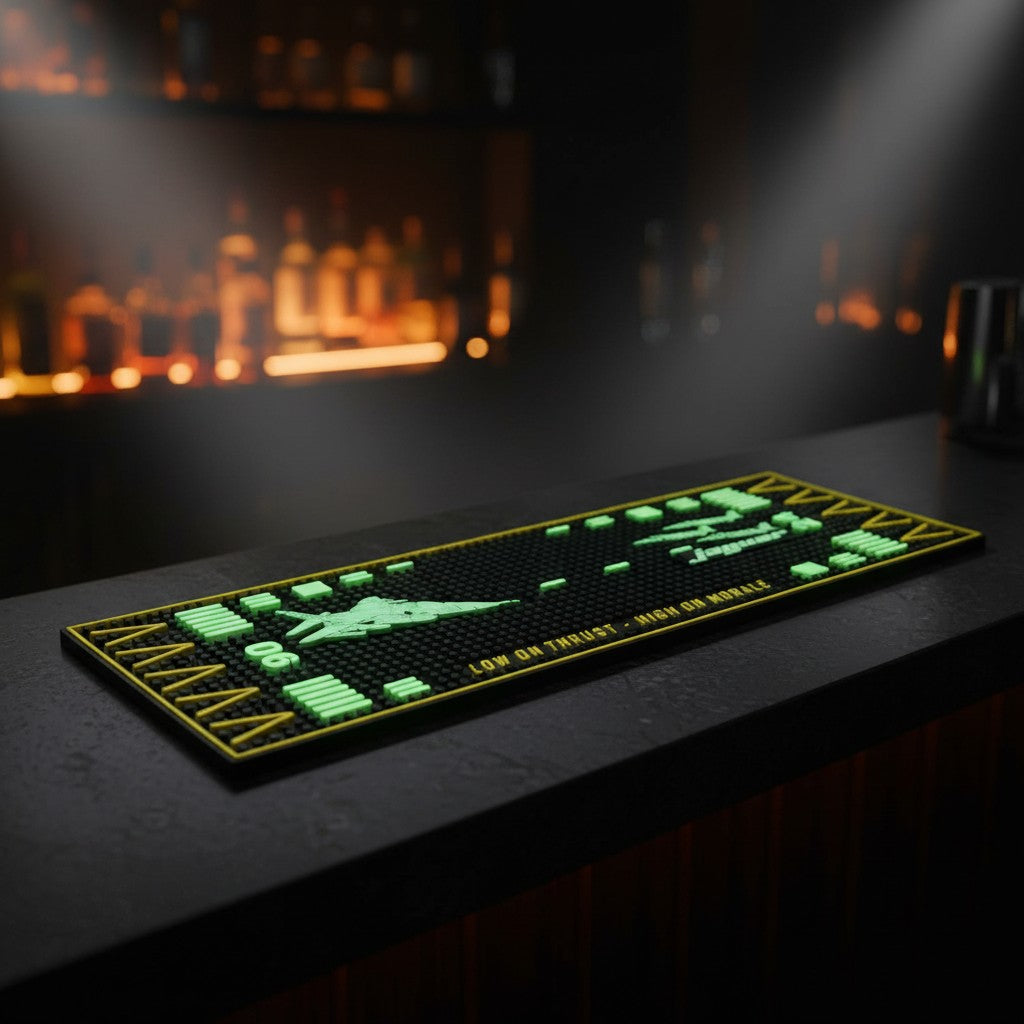 JAGUAR | LOW ON THRUST HIGH ON MORALE | BAR MAT