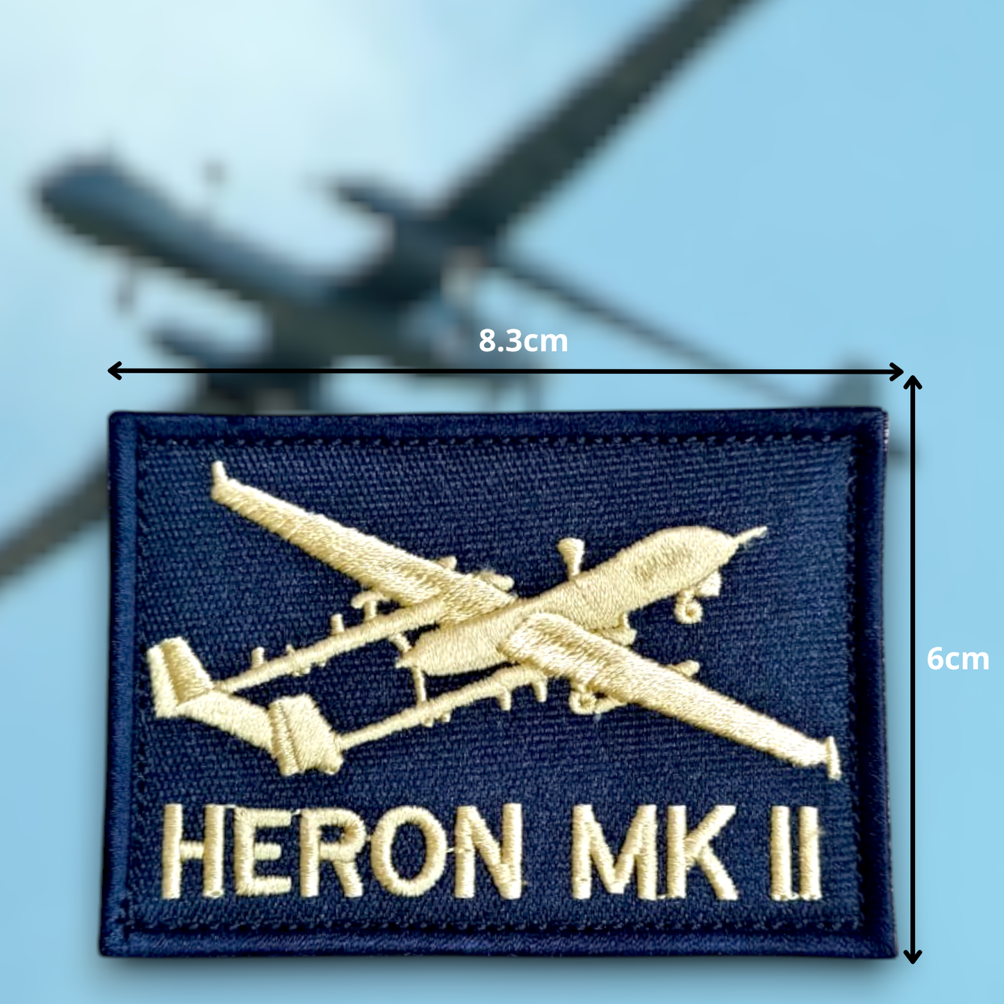 HERON MK II | EMBROIDERED | WITH VELCRO PATCH