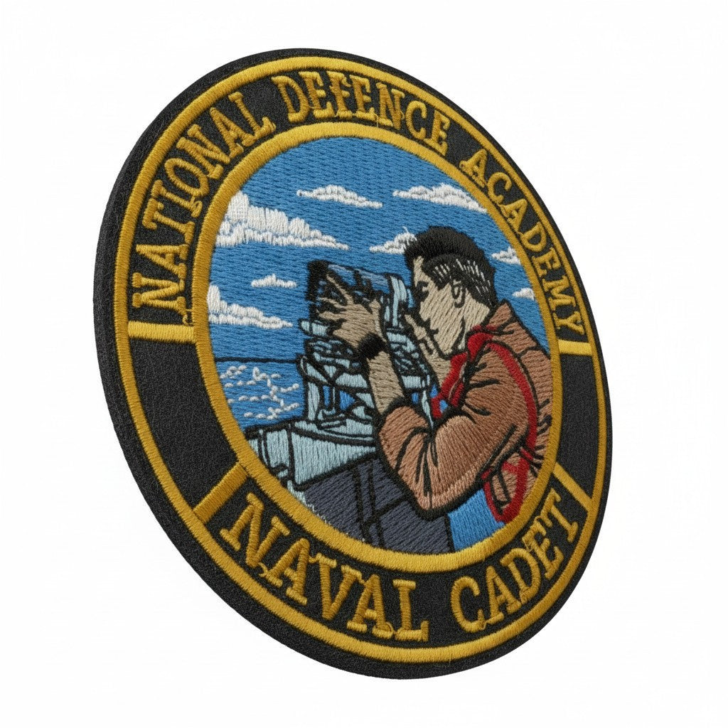 NAVAL CADET | EMBROIDERED | WITH VELCRO PATCH