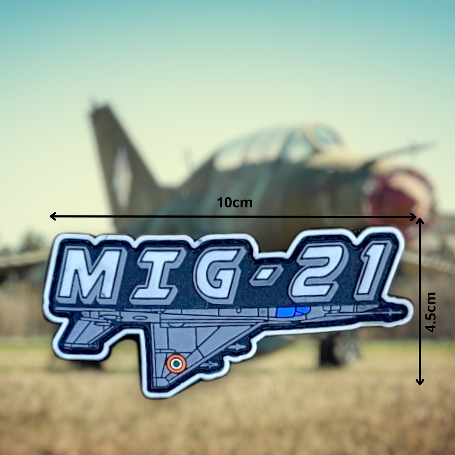 MIG-21 | RUBBERISED | WITH VELCRO PATCH