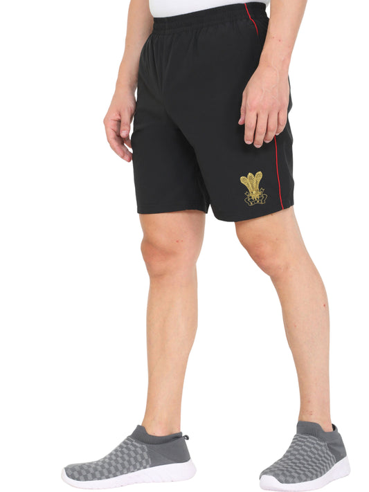 Army Shorts In Dri Fit Lycra With Rimc Logo for men