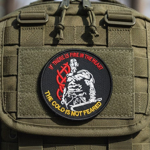IF THERE IS FIRE IN THE HEART | EMBROIDERED | WITH VELCRO PATCH