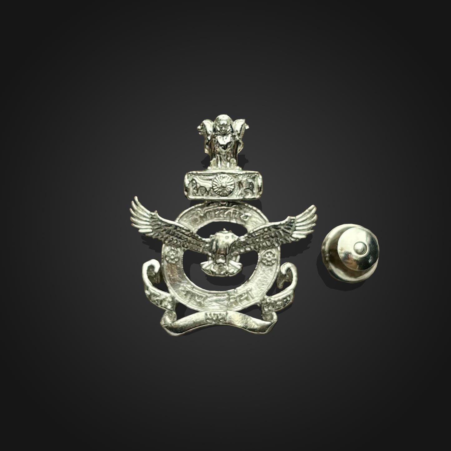 airforce logo lapel pin