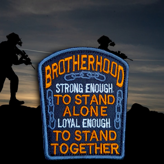 P2234 | BROTHERHOOD | EMBROIDERED | WITH VELCRO PATCH