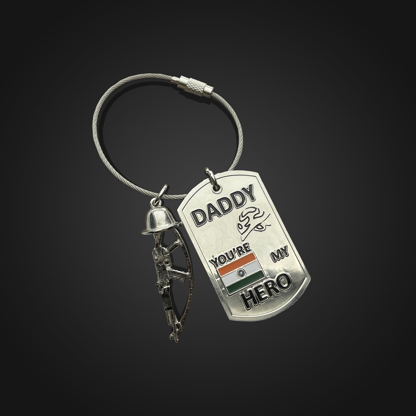 MM 201 | DADDY YOU ARE MY HERO | LUGGAGE TAG