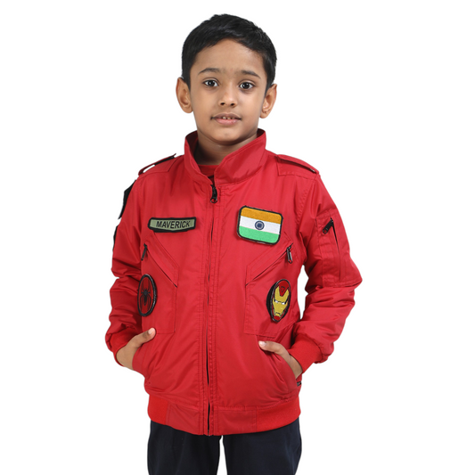 DARK STAR | KIDS JACKET | RED