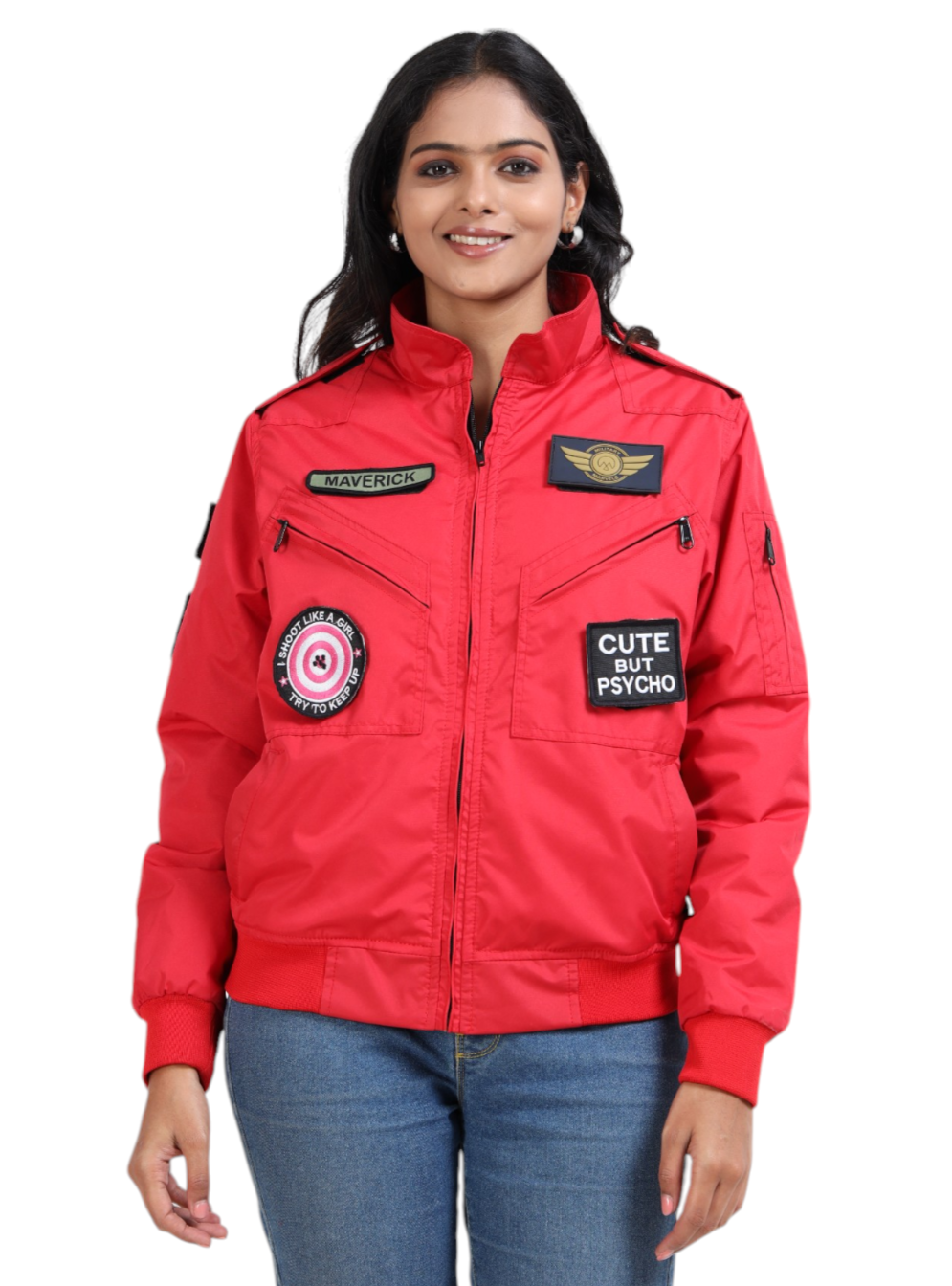 DARK STAR | LADIES JACKET | RED