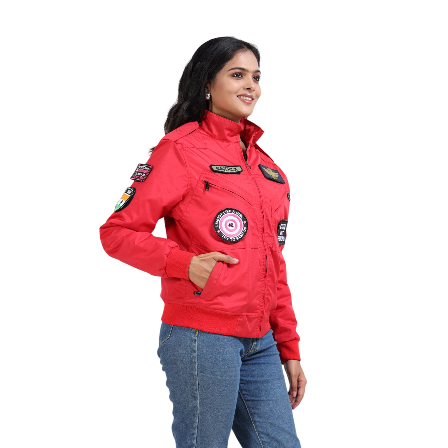 DARK STAR | LADIES JACKET | RED