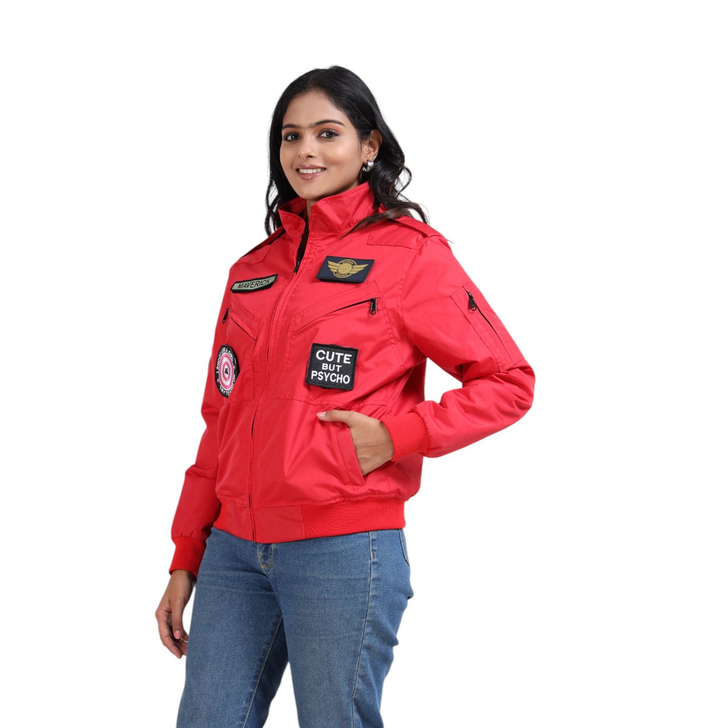 DARK STAR | LADIES JACKET | RED