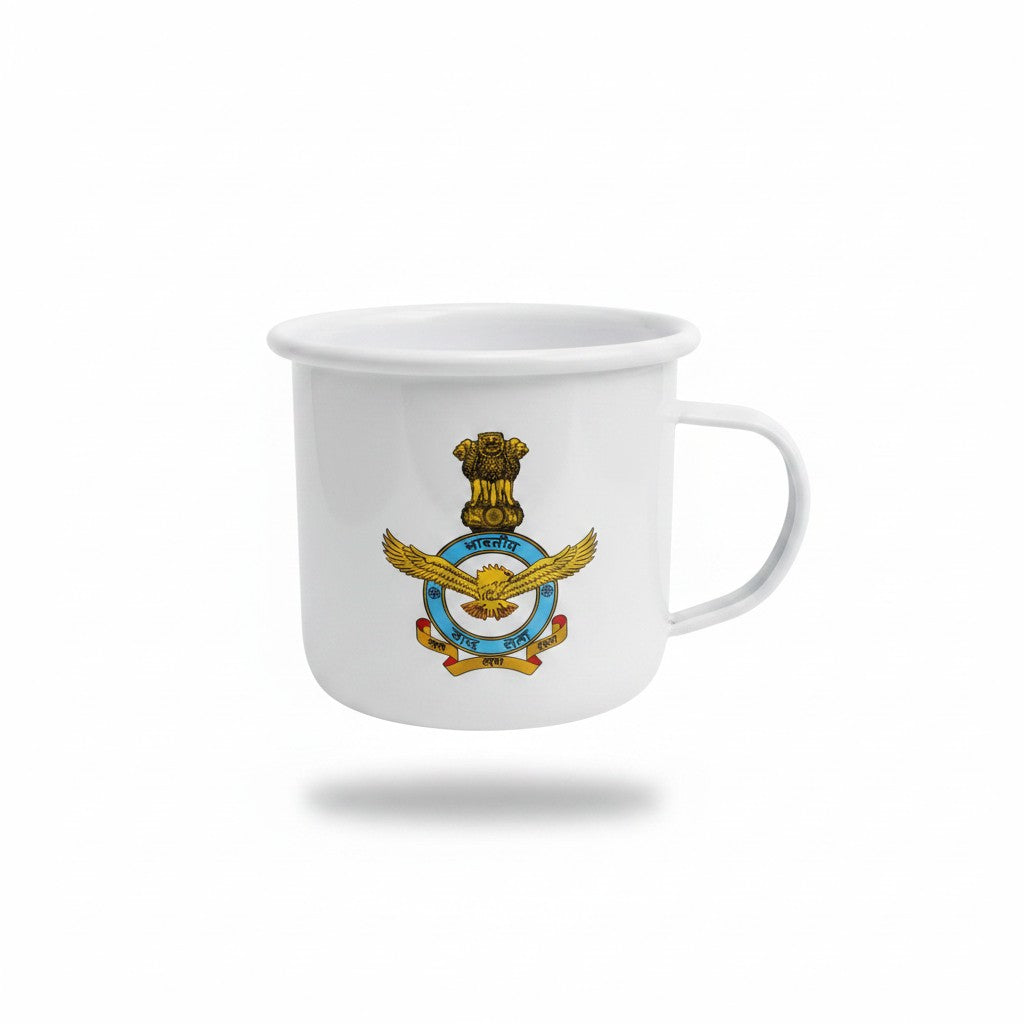 ENAMEL COFFEE MUG | INDIAN AIR FORCE