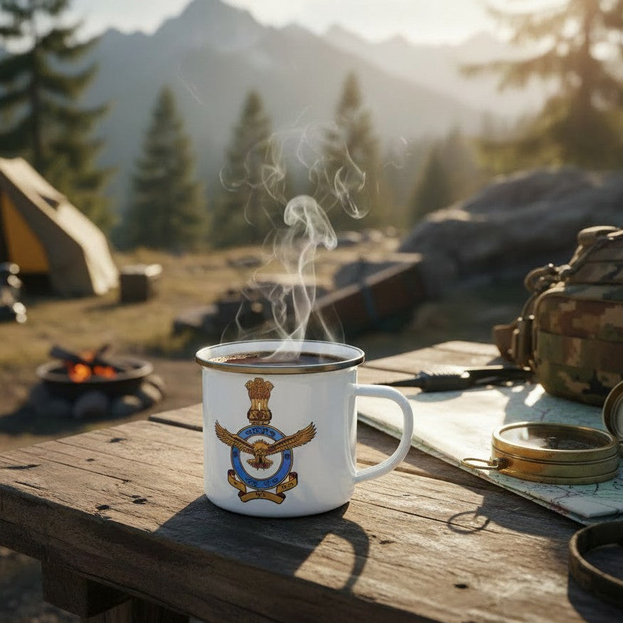 ENAMEL COFFEE MUG | INDIAN AIR FORCE