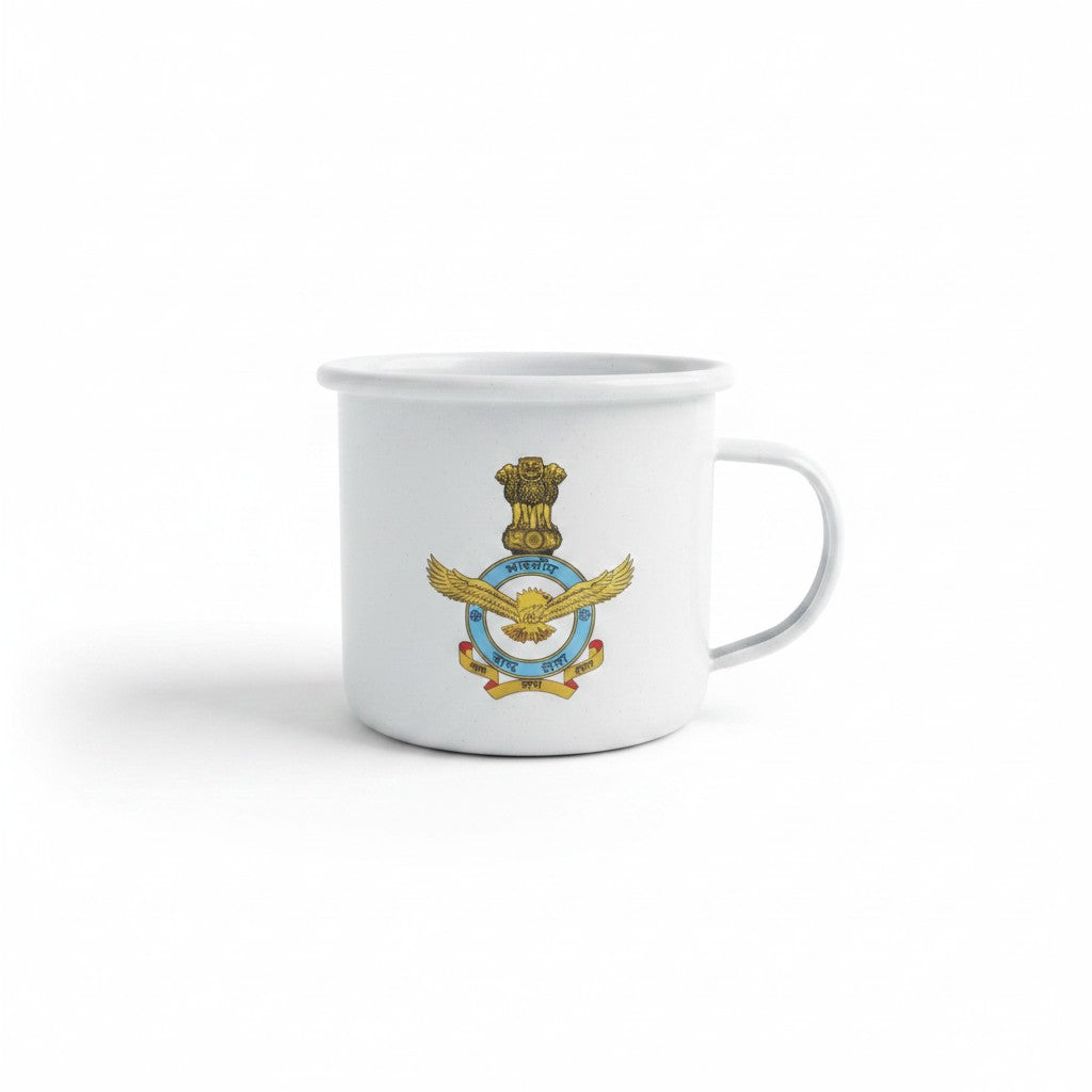 ENAMEL COFFEE MUG | INDIAN AIR FORCE