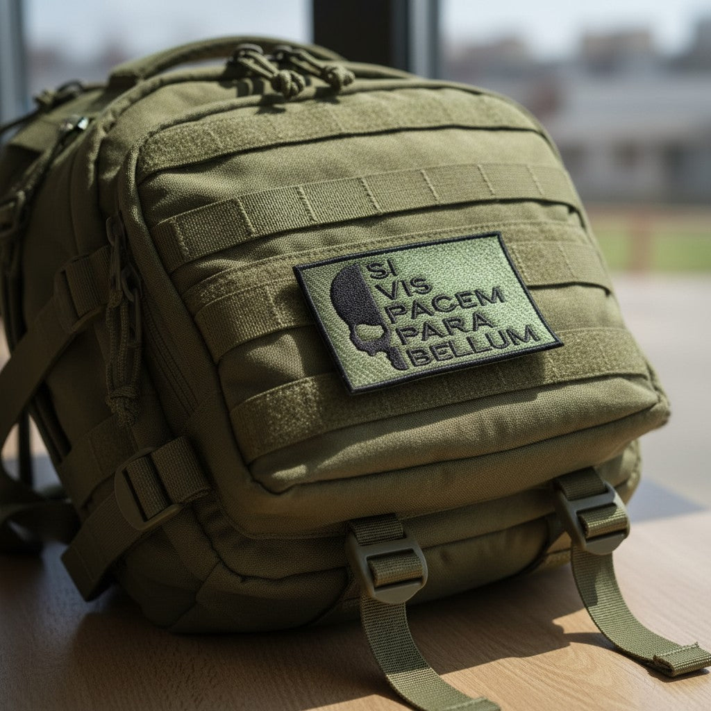 SI VIS PACEM PARA BELLUM | EMBROIDERED | WITH VELCRO PATCH