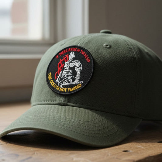 IF THERE IS FIRE IN THE HEART | EMBROIDERED | WITH VELCRO PATCH