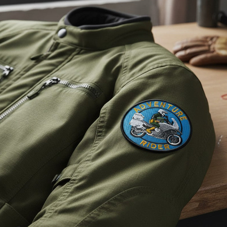 ADVENTURE RIDER | EMBROIDERED | WITH VELCRO PATCH