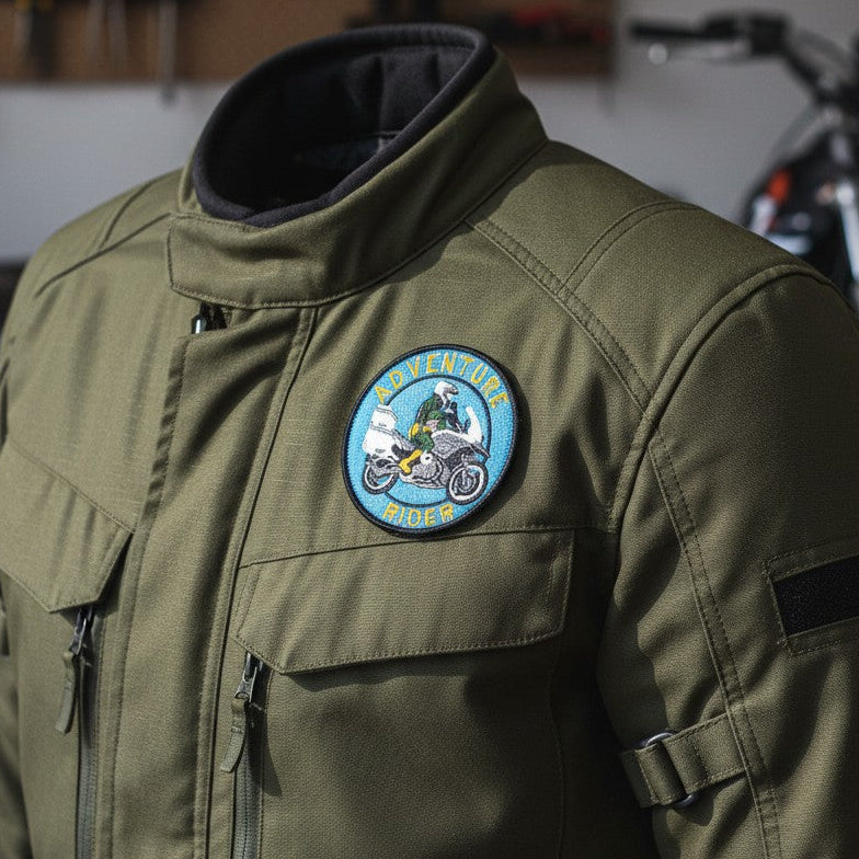 ADVENTURE RIDER | EMBROIDERED | WITH VELCRO PATCH