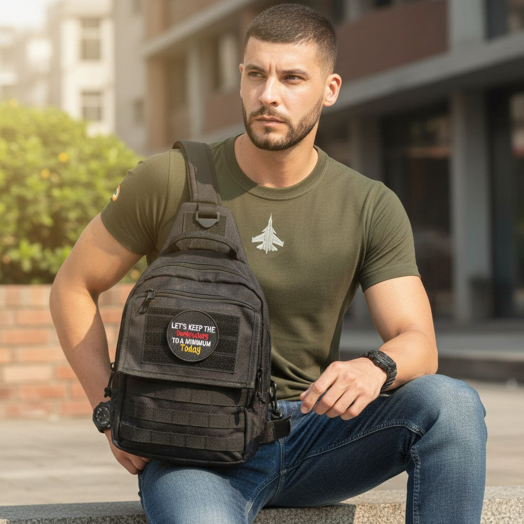 DUMBFUCKERY| EMBROIDERED | WITH VELCRO PATCH