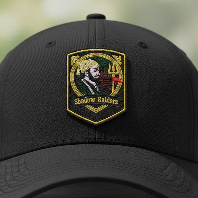 SHADOW RAIDERS | EMBROIDERED | WITH TACTICAL PATCH (Velcro + Magnet + Iron On)