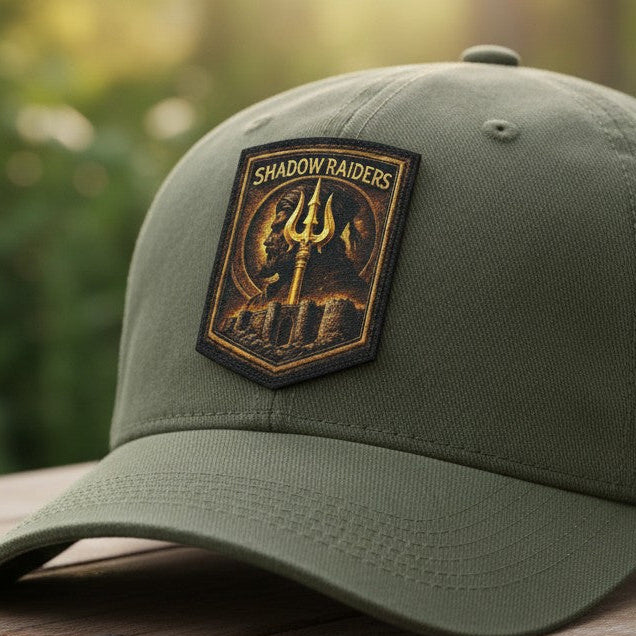 SHADOW RAIDERS | PRINTED | WITH TACTICAL PATCH (Velcro + Magnet + Iron On)