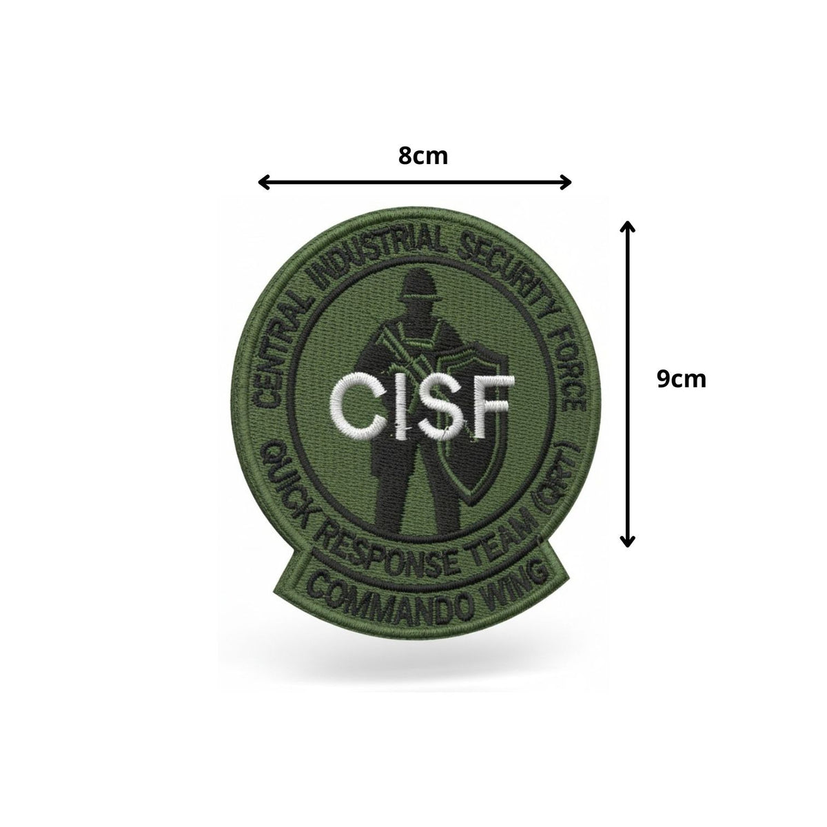 CISF | EMBROIDERED | WITH VELCRO PATCH