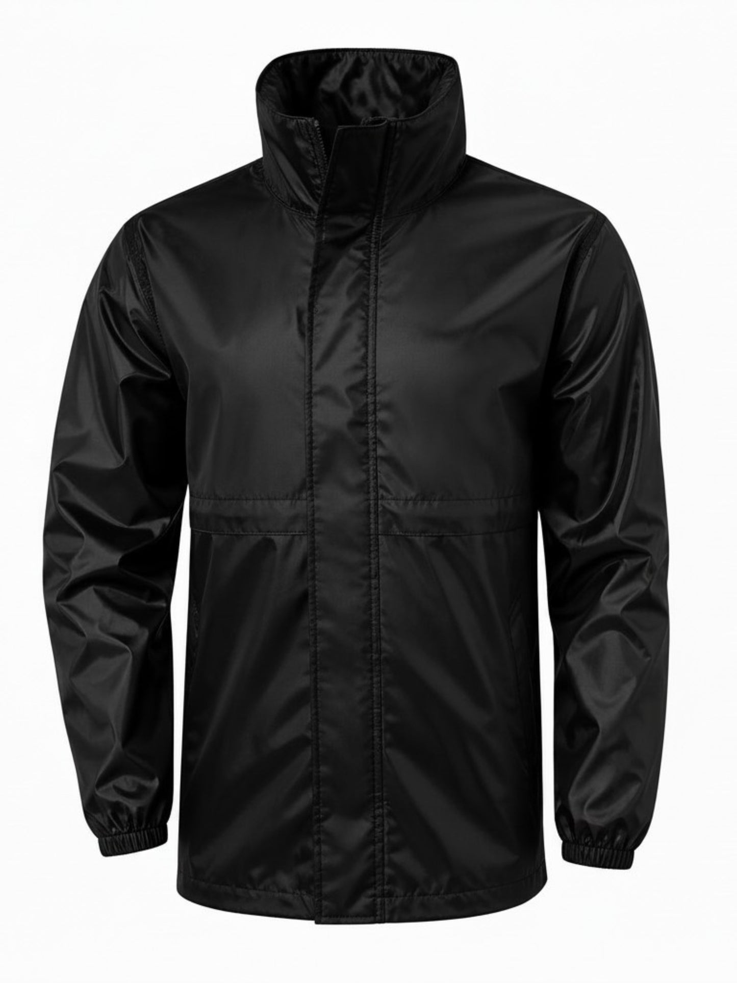 Premium Military Grade Raincoat - Black