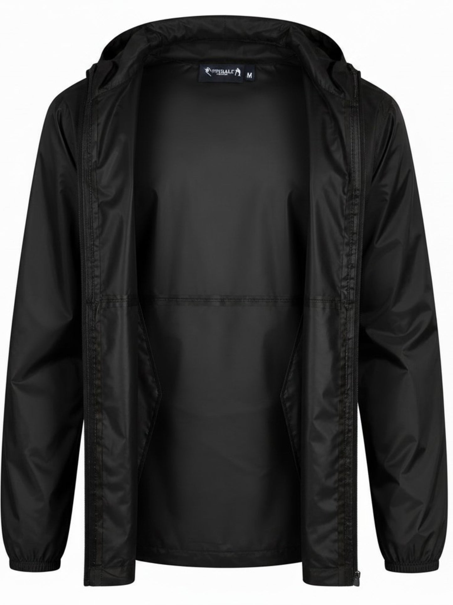 Premium Military Grade Raincoat - Black