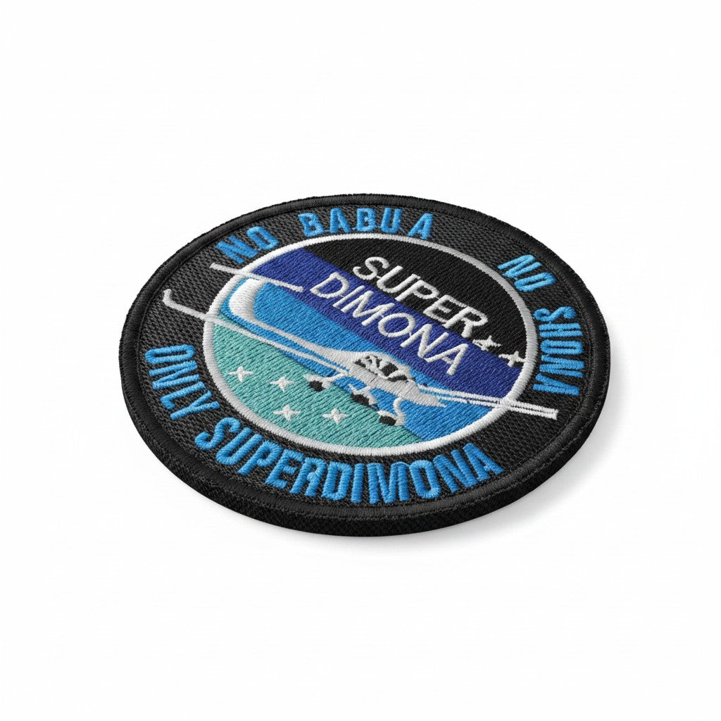 SUPER DIMONA | EMBROIDERED | WITH TACTICAL PATCH (Velcro + Magnet + Iron On)