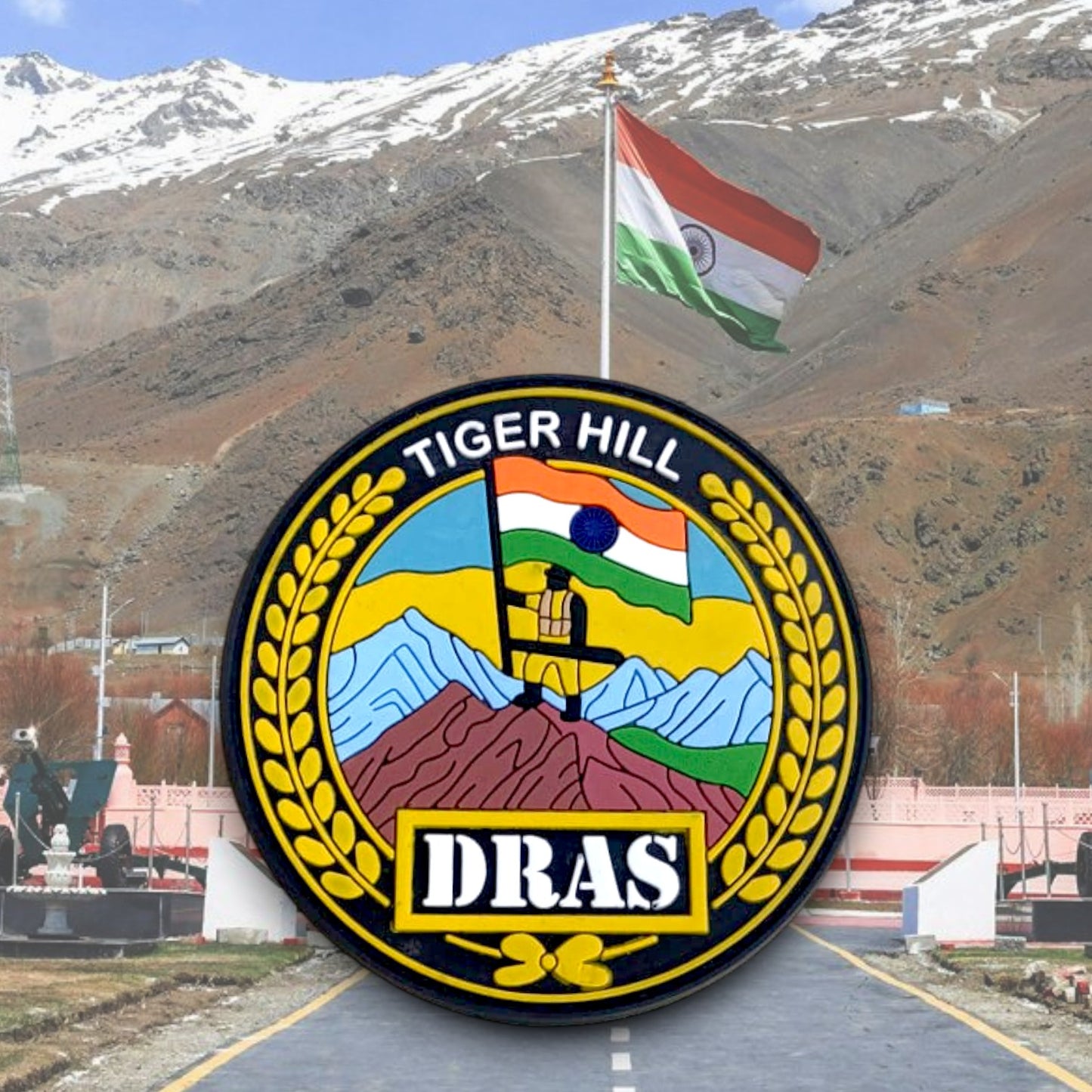 P2277 | TIGER HILL DRAS | RUBBERISED | WITH VELCRO PATCH