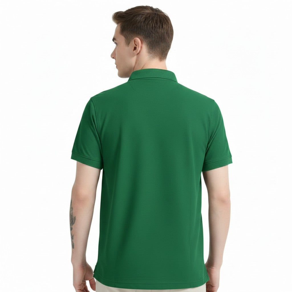 FIGHTER FIT | COLLARED T-SHIRT | SIMENS GREEN