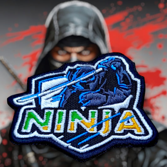 P1632 | NINJA | NOVEMBER SQUADRON | EMBROIDERED | WITH VELCRO PATCH