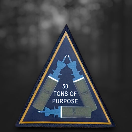 50 TONS OF PURPOSE | PRINTED | WITH VELCRO PATCH