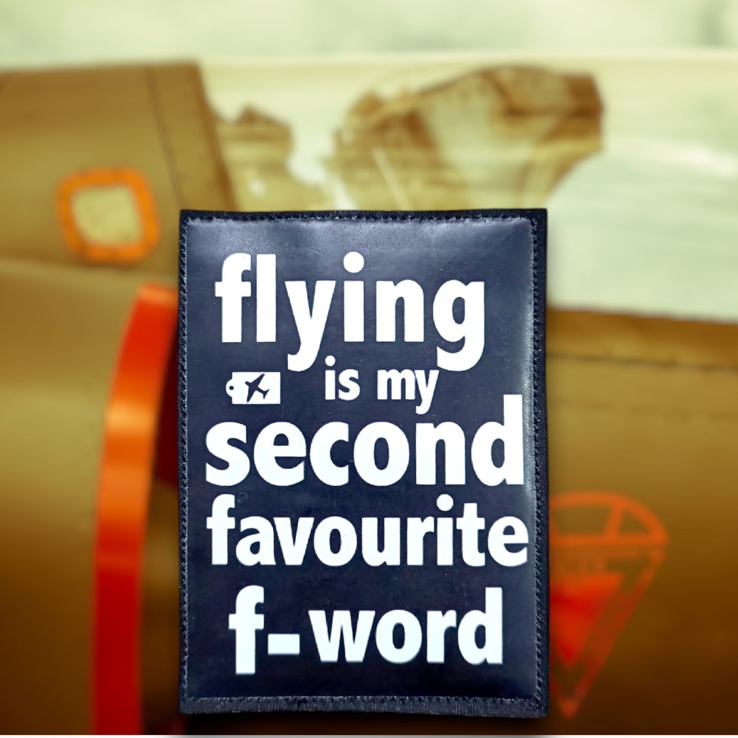 P986 | FLYING AIRCRAFT IS MY SECOND FAVOURITE F-WORD | WITH VELCRO PATCH