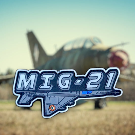 P1892 | MIG-21 | RUBBERISED | WITH VELCRO PATCH