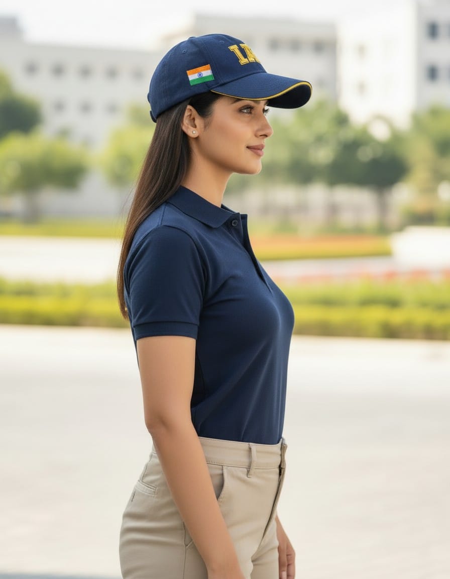 CAP | IAF WITH NATIONAL FLAG LOGO