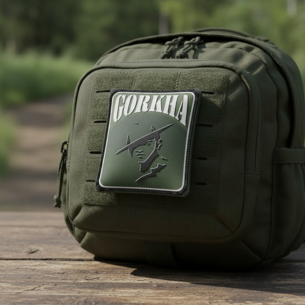 GORKHA | PRINTED | WITH VELCRO PATCH