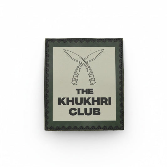THE KHUKHRI CLUB | PRINTED | WITH TACTICAL PATCH (Velcro + Magnet + Iron On)