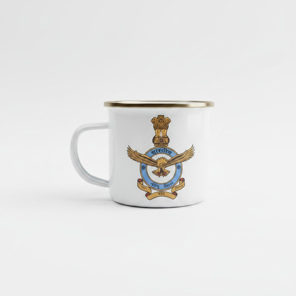 ENAMEL COFFEE MUG | INDIAN AIR FORCE