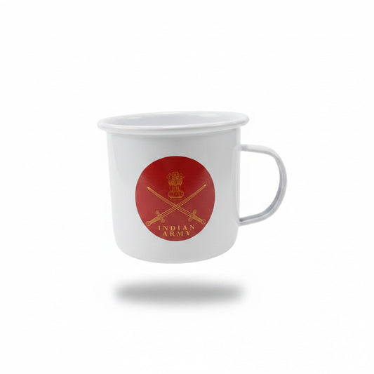 ENAMEL COFFEE MUG | INDIAN ARMY