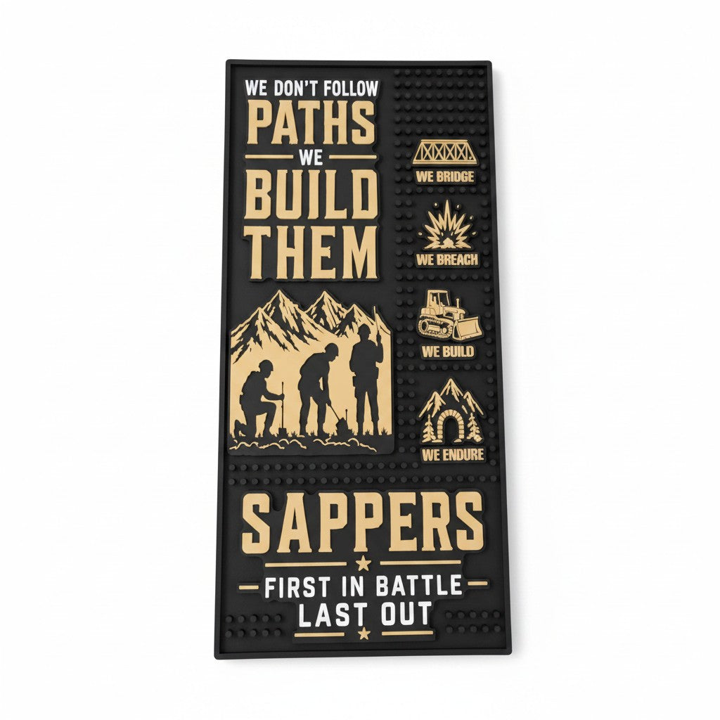 *SAPPERS* FIRST IN BATTLE | LAST OUT | BAR MAT
