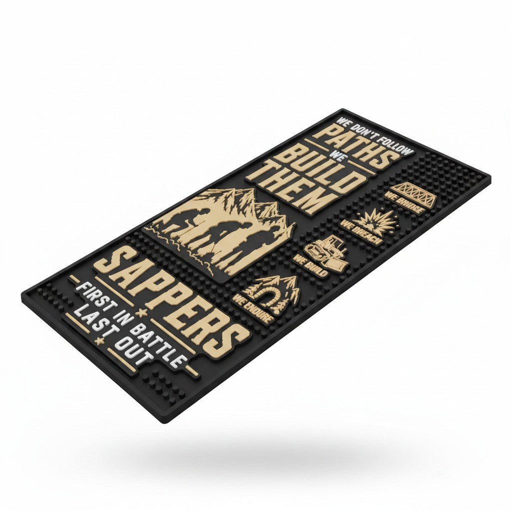 *SAPPERS* FIRST IN BATTLE | LAST OUT | BAR MAT