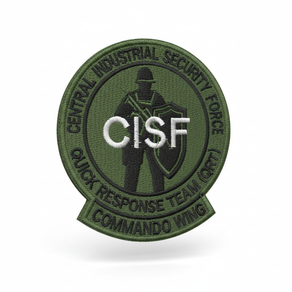 CISF | EMBROIDERED | WITH VELCRO PATCH