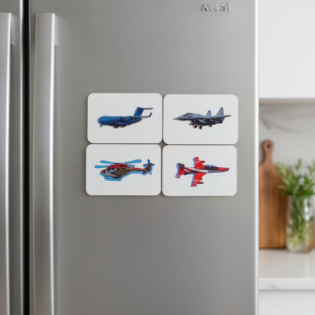 Fridge Magnet Set Of 4 | Die Cut - 1