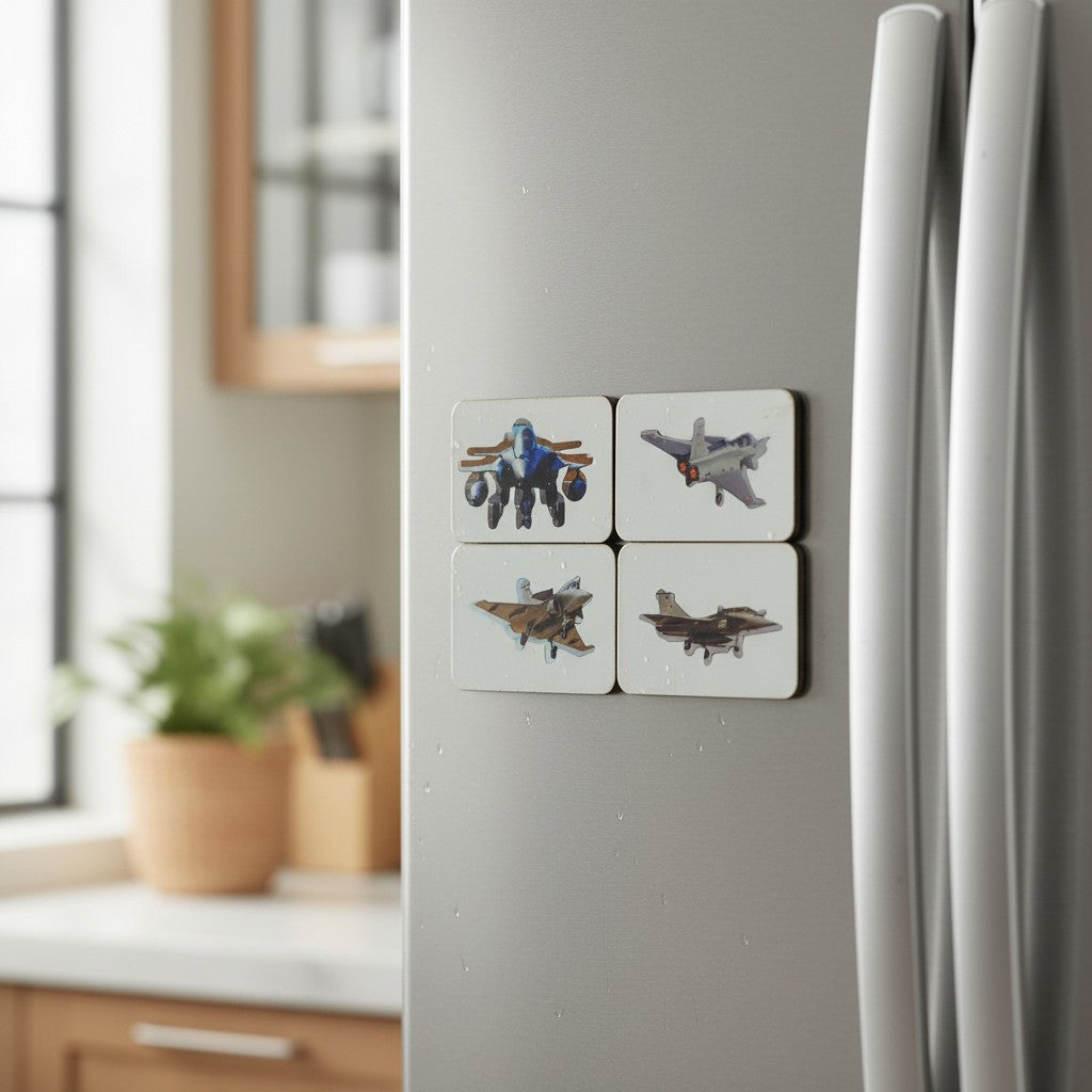 Fridge Magnet Set Of 4 | Die Cut - 2