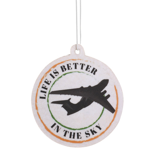 P 1225 | AIRCRAFT AIR FRESHNER | LIFE IS BETTER IN SKY