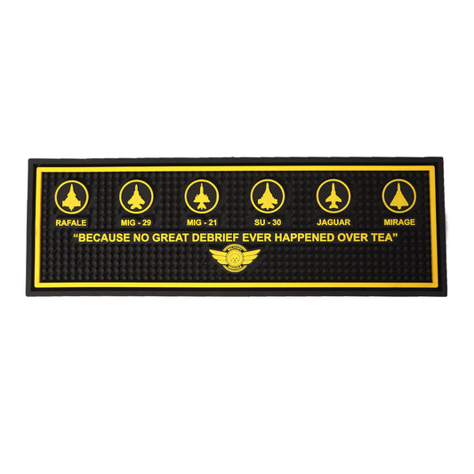 Yellow bar mat